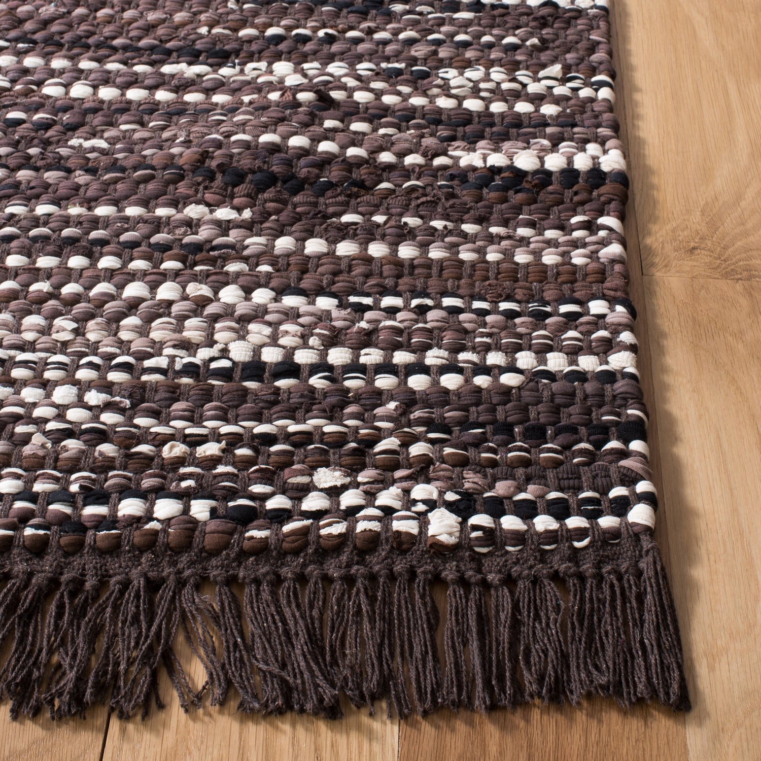 Safavieh Montauk Mtk251T Brown/Ivory Rugs.