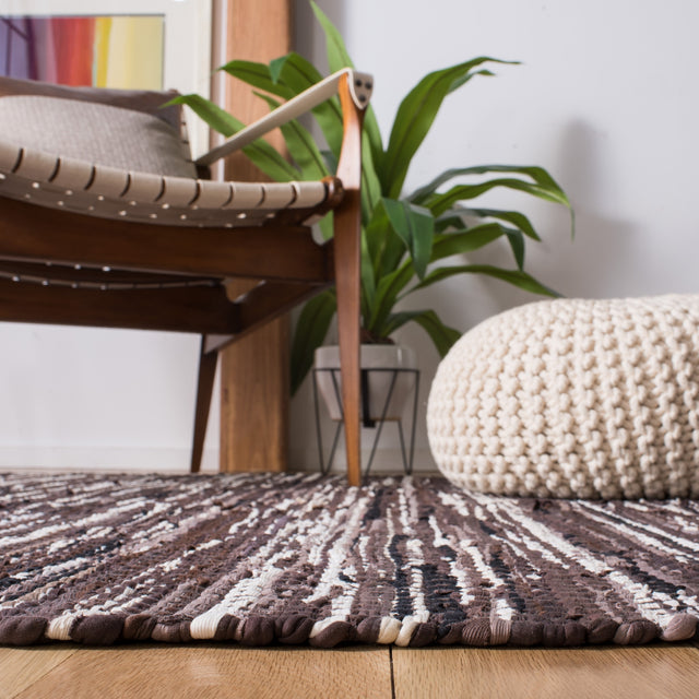 Safavieh Montauk Mtk251T Brown/Ivory Rugs.