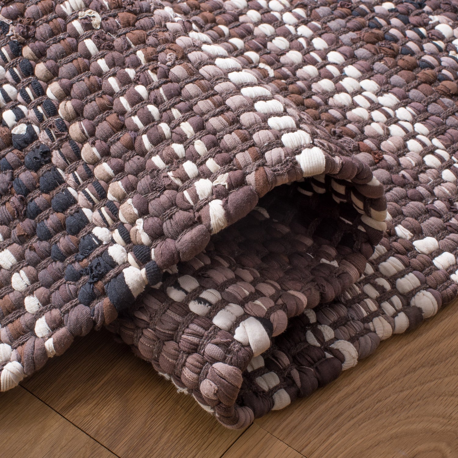 Safavieh Montauk Mtk251T Brown/Ivory Rugs.