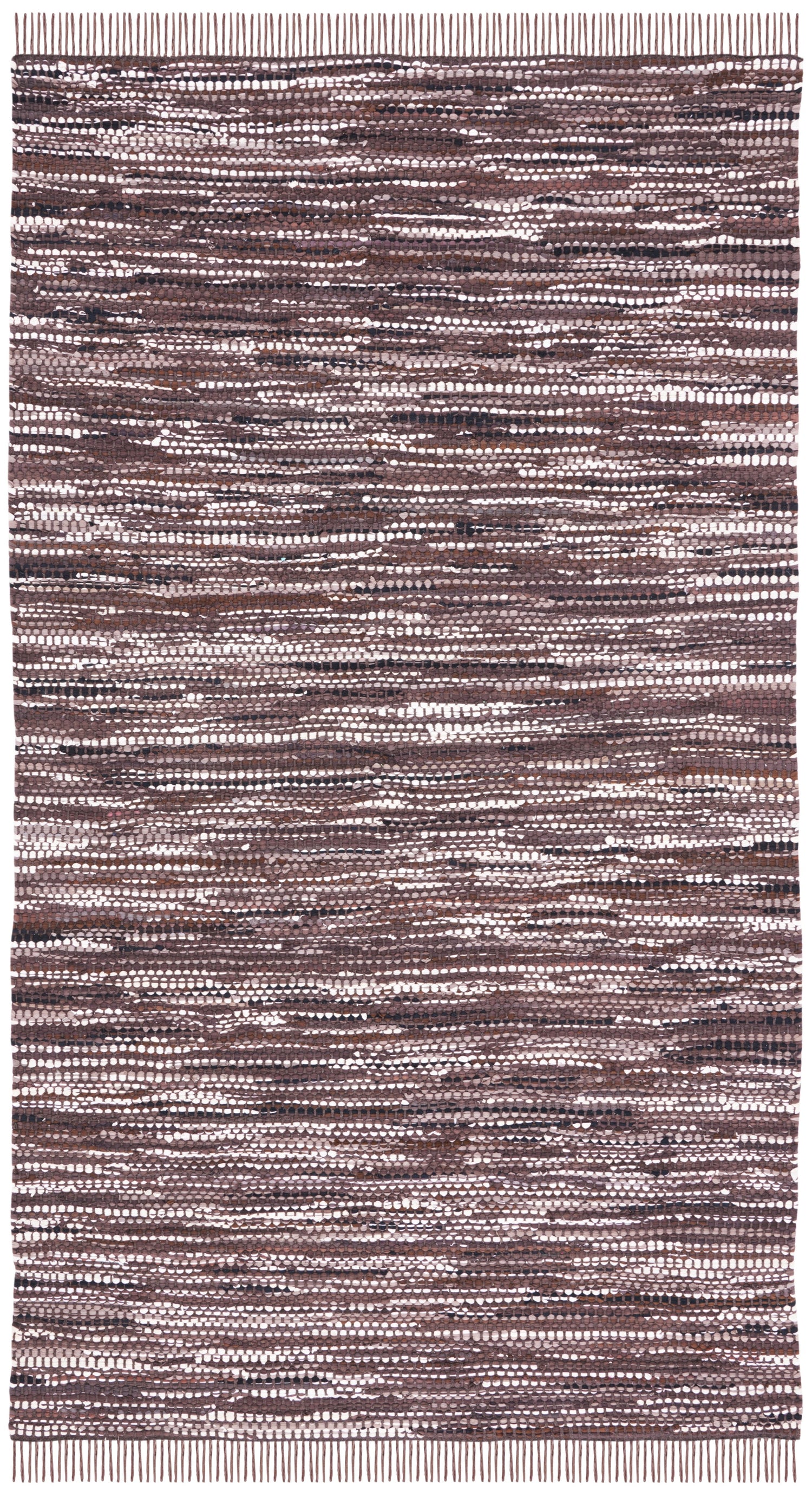 Safavieh Montauk Mtk251T Brown/Ivory Rugs.