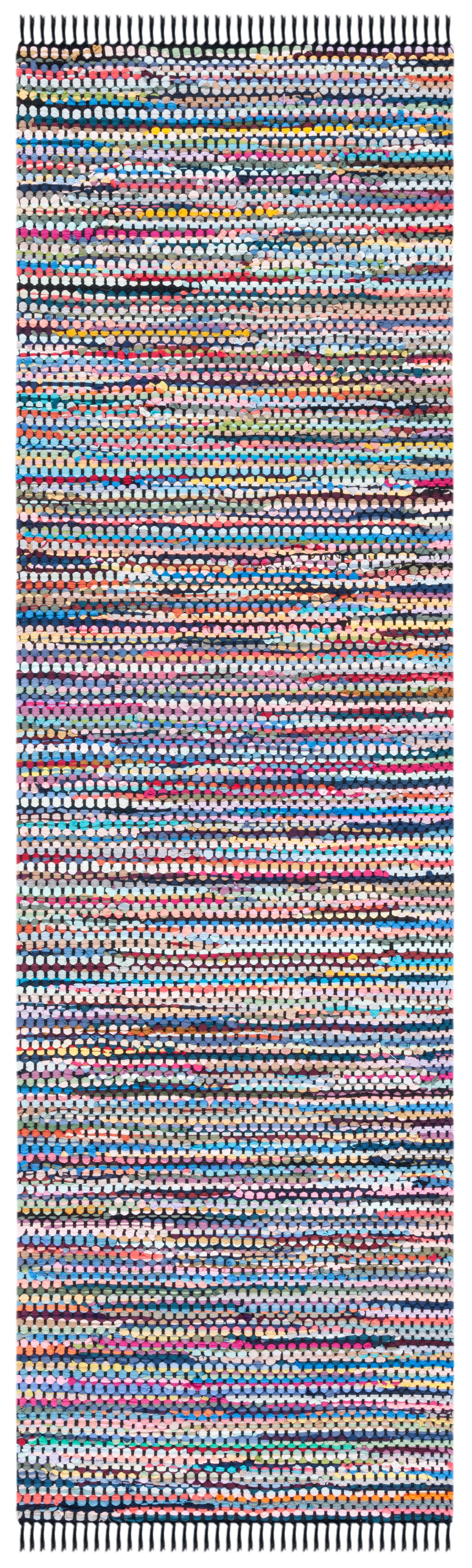 Safavieh Montauk Mtk251Z Black/Pink Rugs.