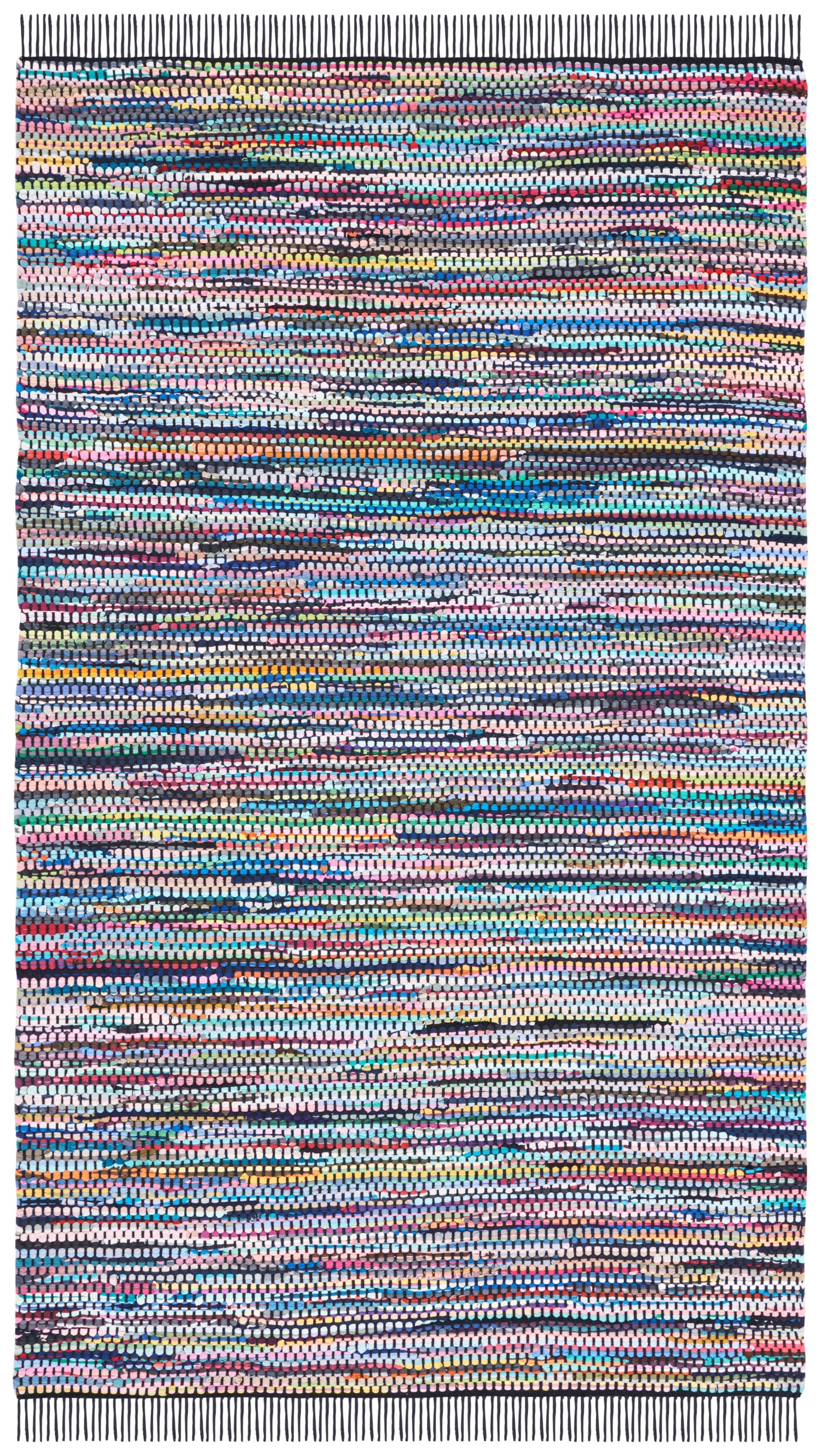 Safavieh Montauk Mtk251Z Black/Pink Rugs.