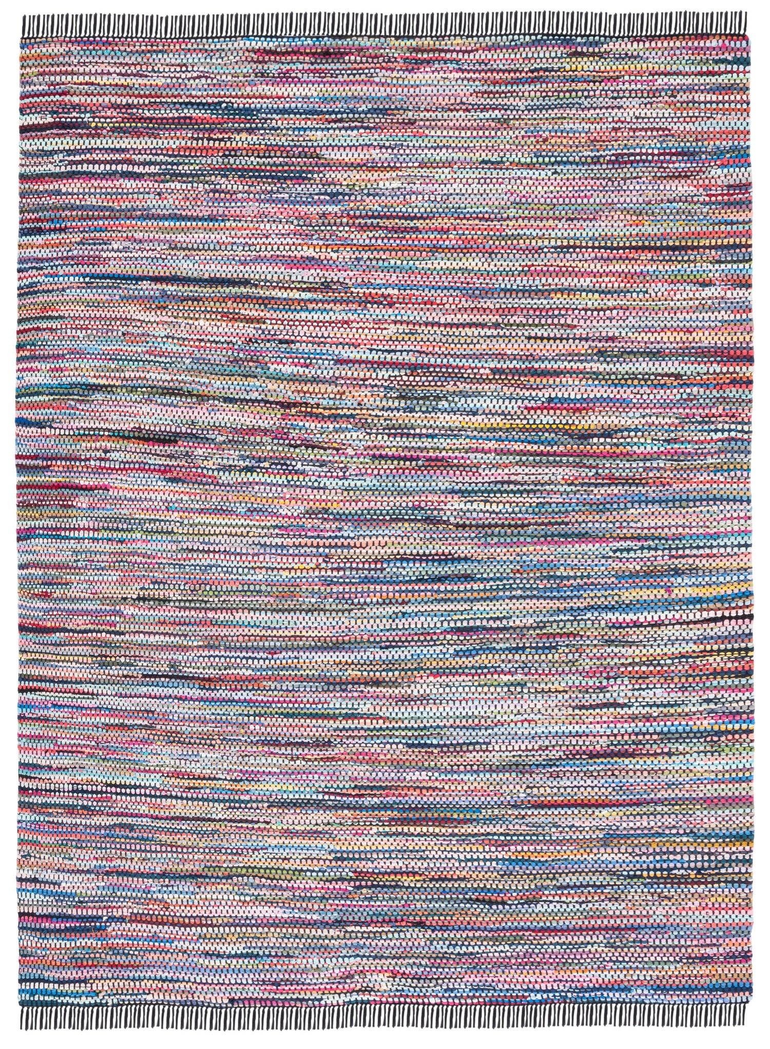 Safavieh Montauk Mtk251Z Black/Pink Rugs.