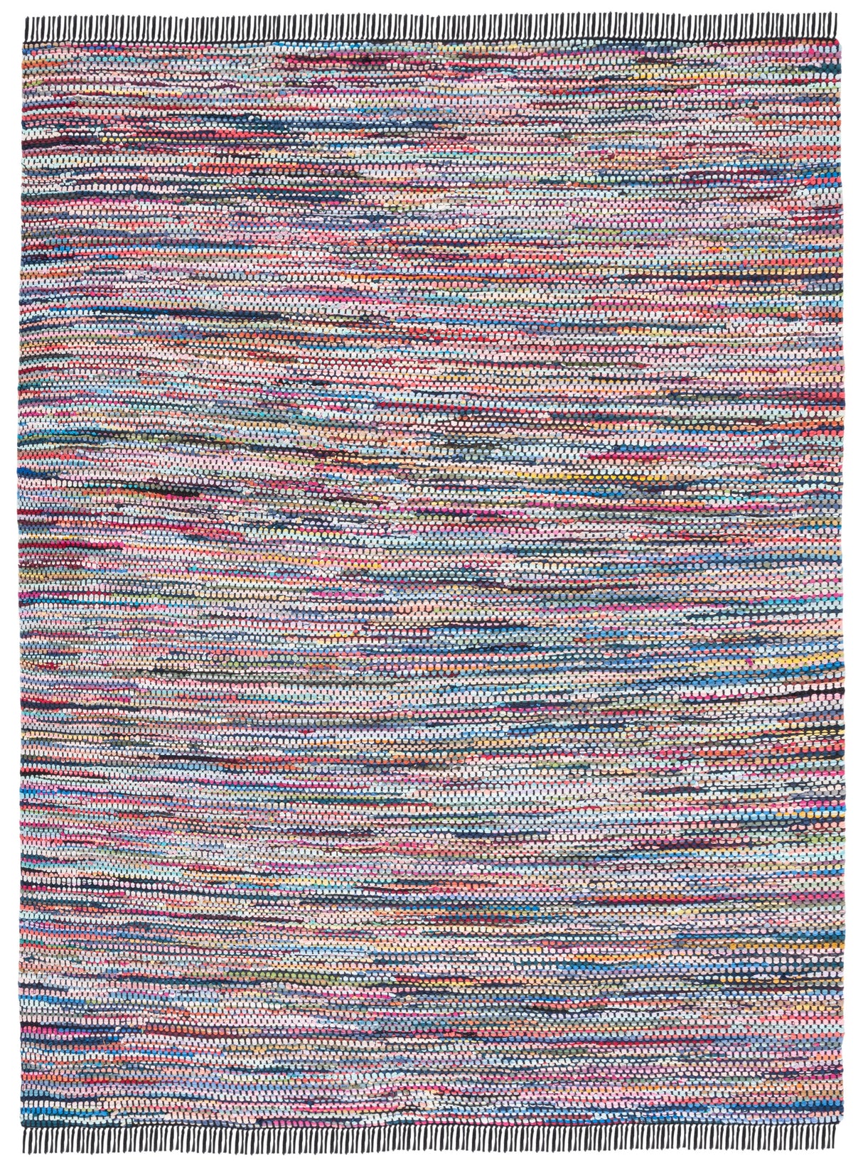 Safavieh Montauk Mtk251Z Black/Pink Rugs.