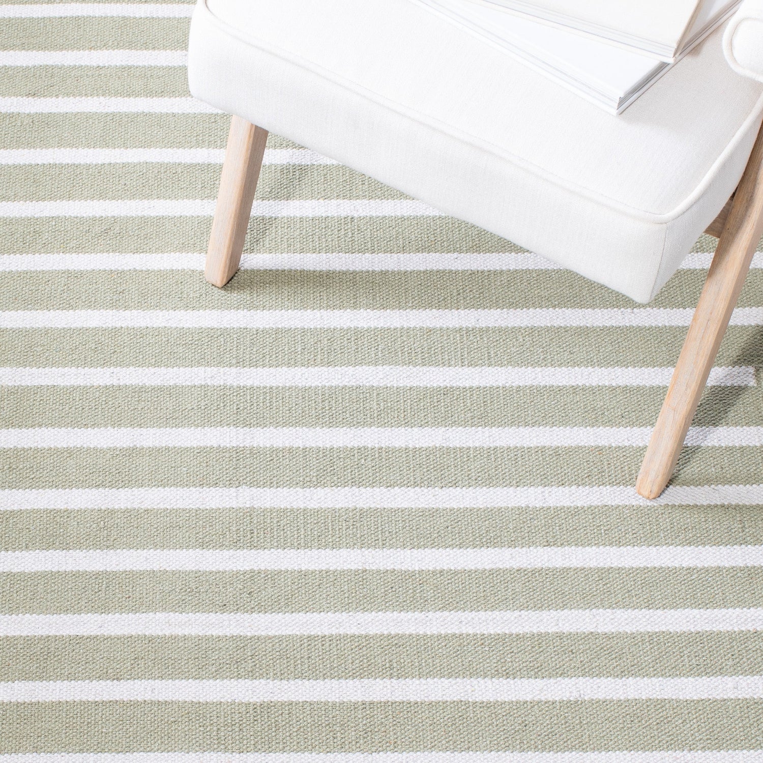 Safavieh Montauk Mtk313W Light Green/Ivory Rugs.