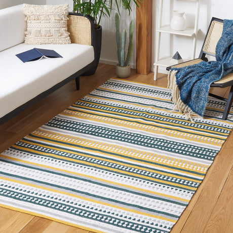 Safavieh Montauk Mtk451D Yellow/Ivory Rug.