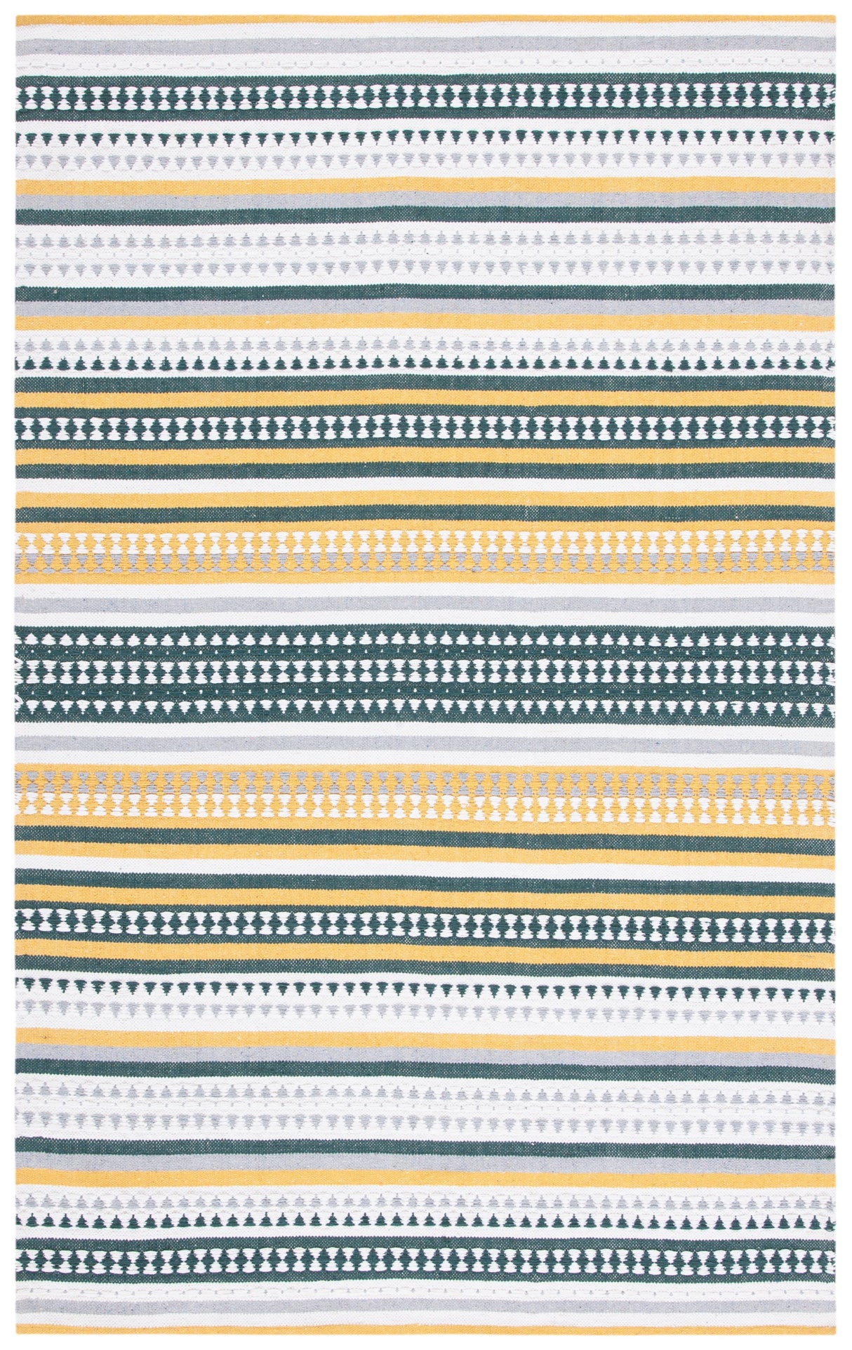 Safavieh Montauk Mtk451D Yellow/Ivory Rug.