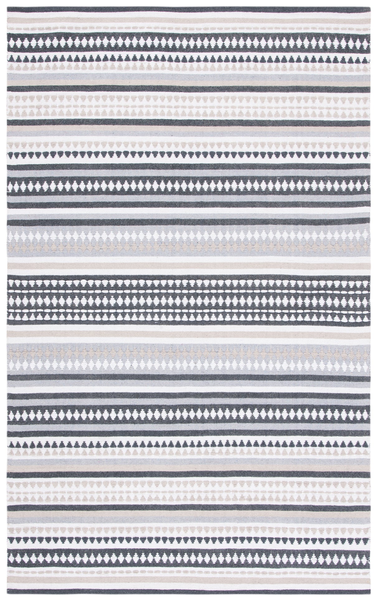 Safavieh Montauk Mtk451F Grey/Ivory Rug.