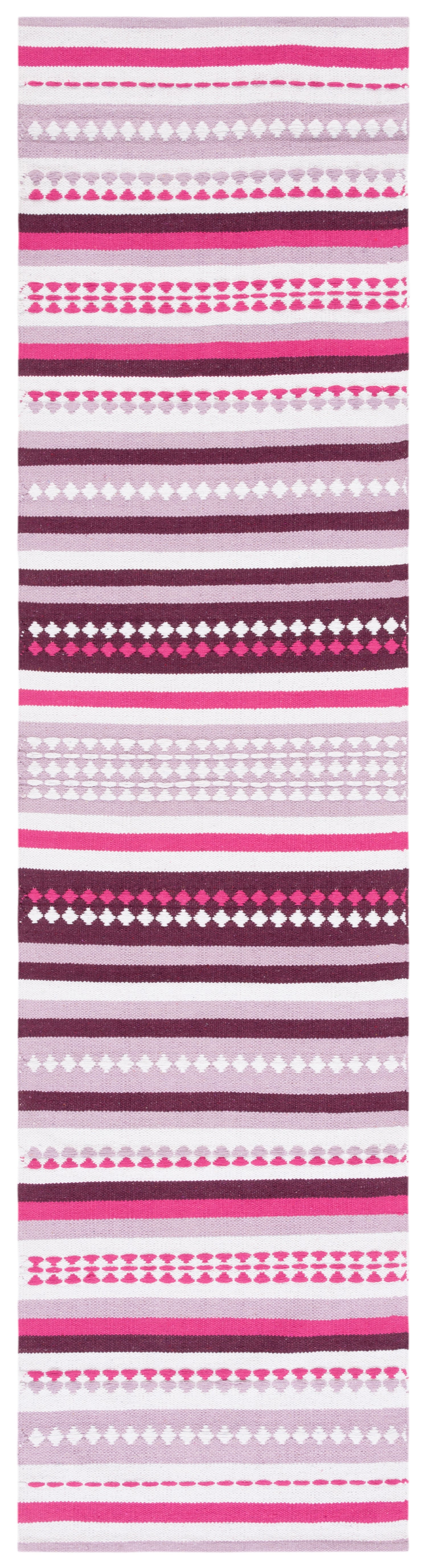 Safavieh Montauk Mtk451R Pink/Ivory Rug.