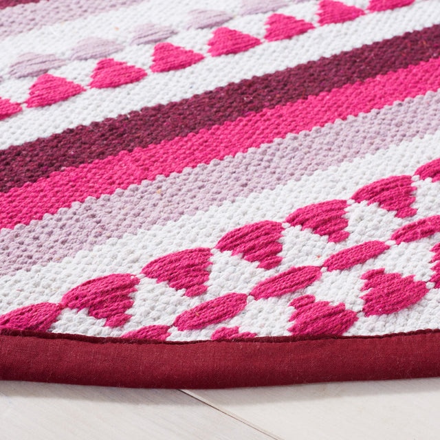 Safavieh Montauk Mtk451R Pink/Ivory Rug.