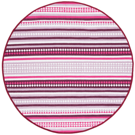 Safavieh Montauk Mtk451R Pink/Ivory Rug.