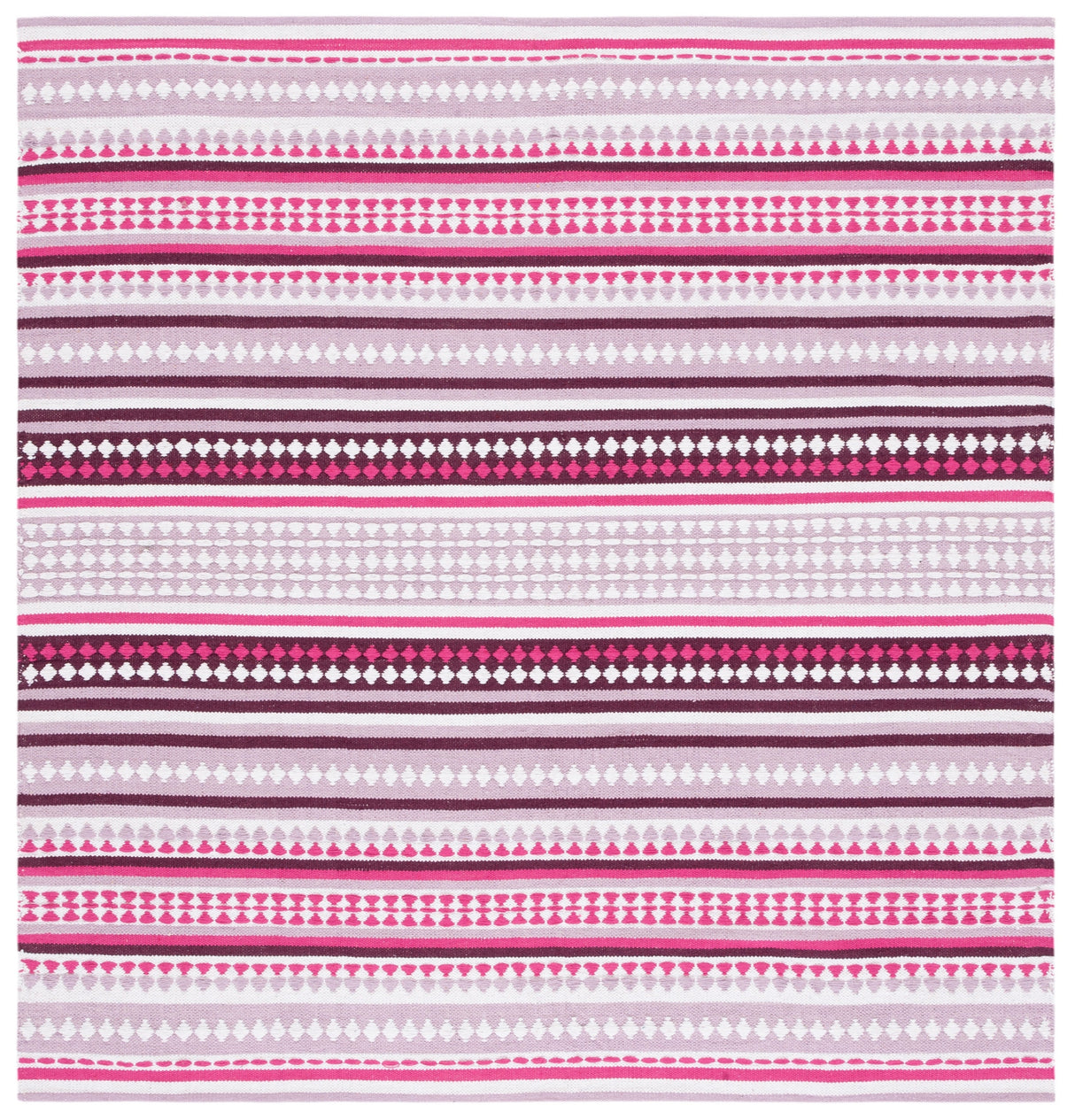 Safavieh Montauk Mtk451R Pink/Ivory Rug.