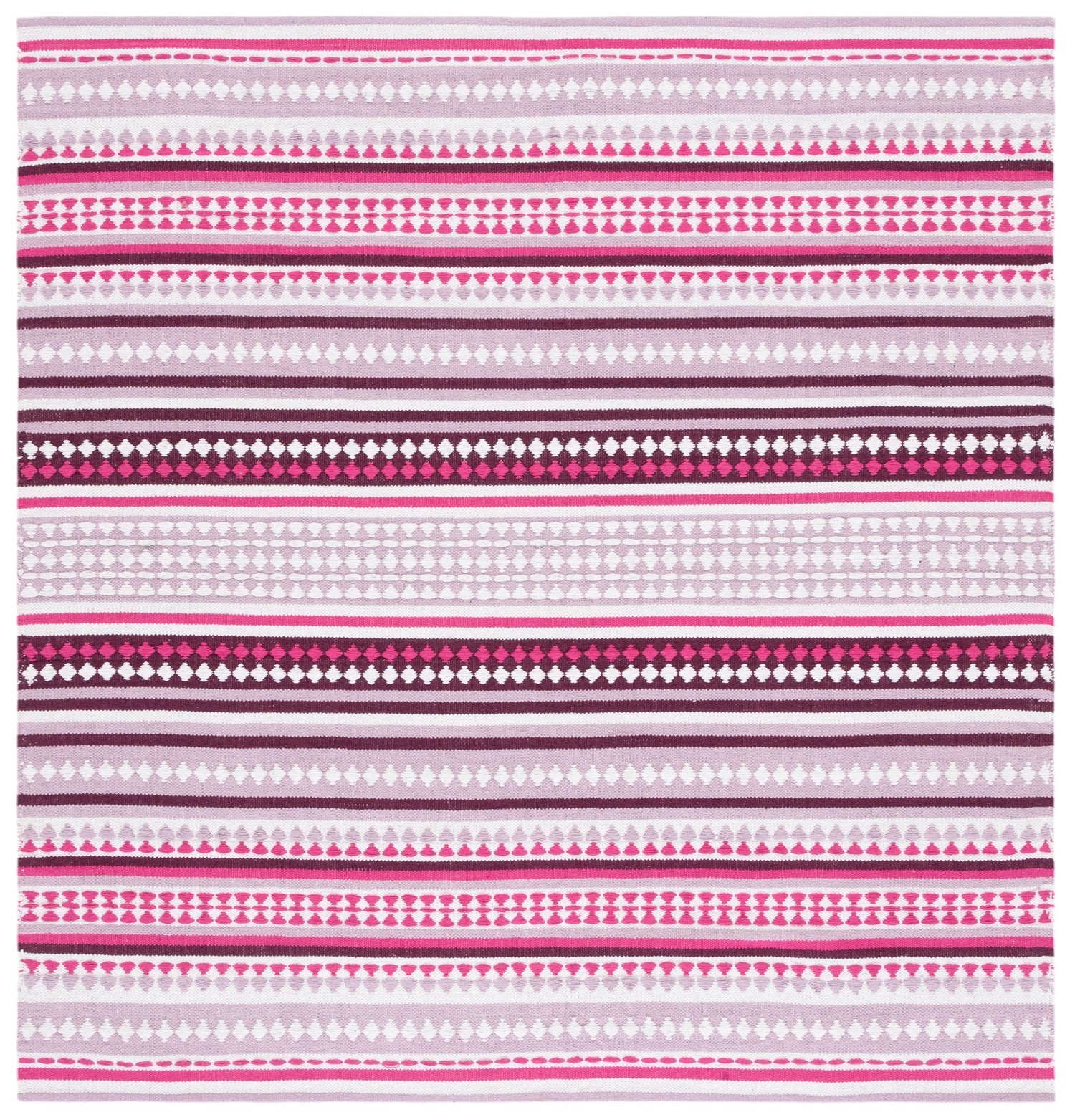 Safavieh Montauk Mtk451R Pink/Ivory Rug.