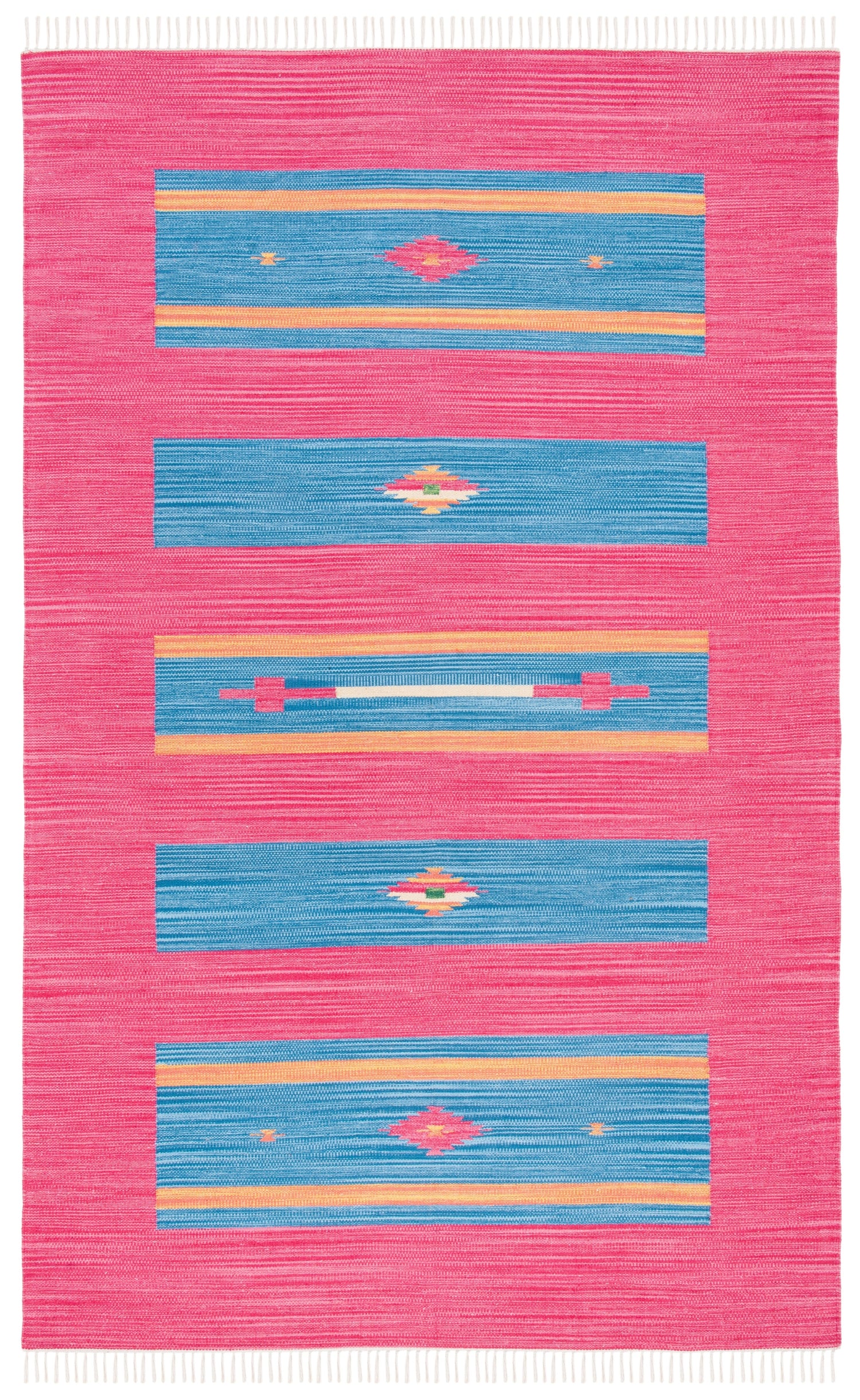 Safavieh Montauk Mtk551Q Red/Blue Rugs.