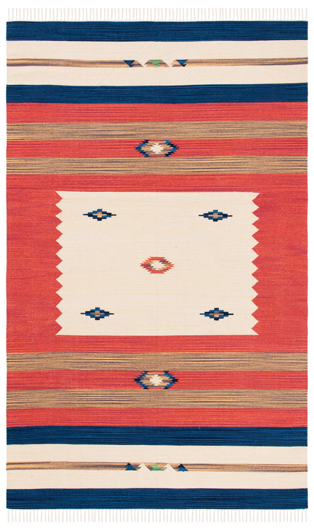 Safavieh Montauk Mtk552A Blue/Red Rugs.