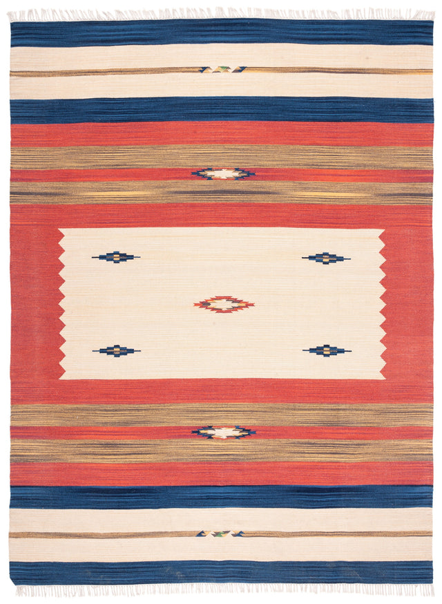 Safavieh Montauk Mtk552A Blue/Red Rugs.