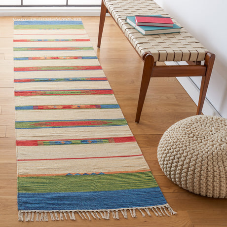 Safavieh Montauk Mtk553Y Green/Blue Rugs.