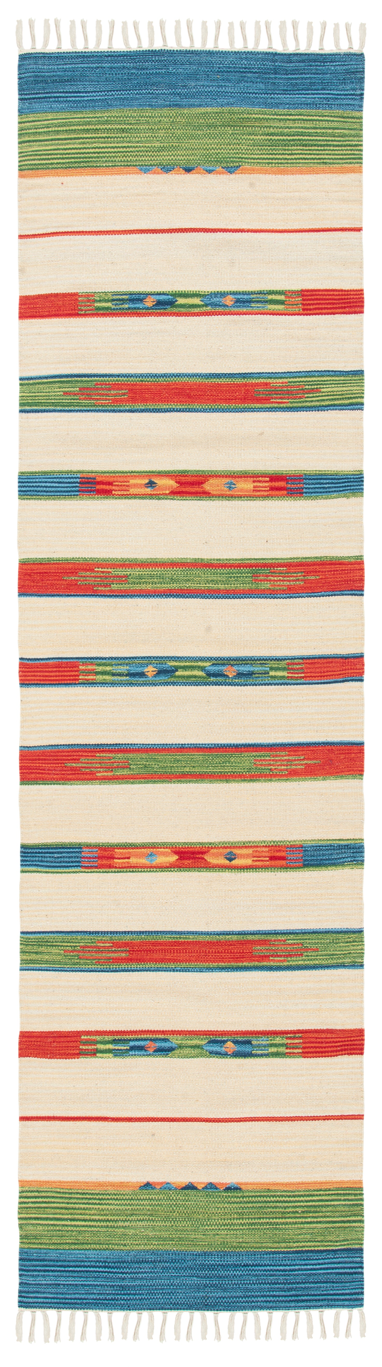 Safavieh Montauk Mtk553Y Green/Blue Rugs.
