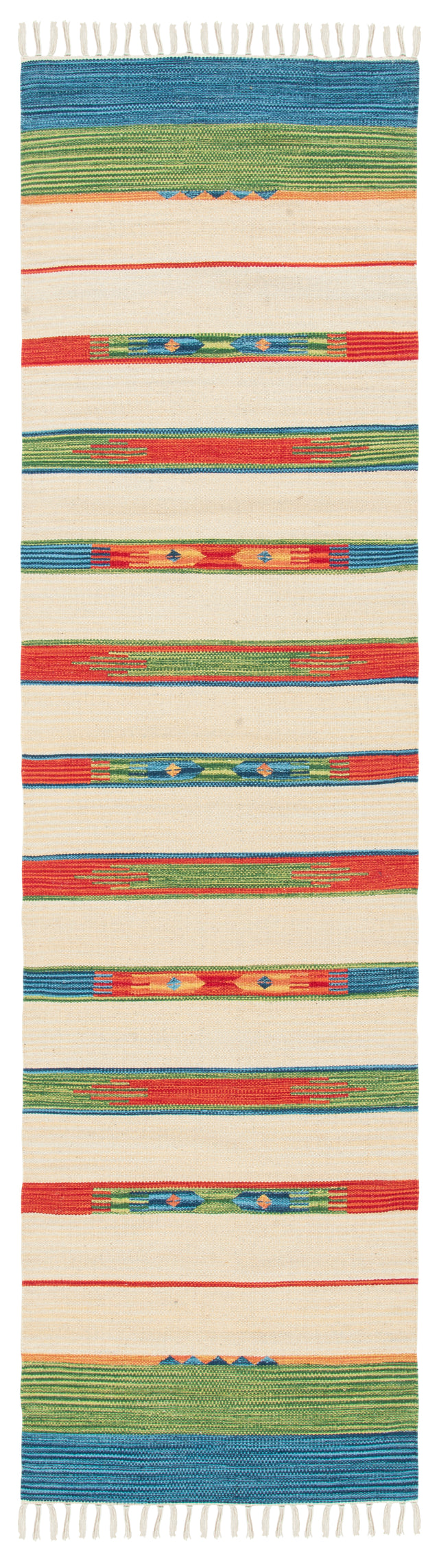 Safavieh Montauk Mtk553Y Green/Blue Rugs.