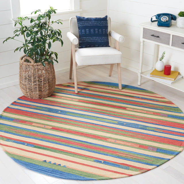 Safavieh Montauk Mtk553Y Green/Blue Rugs.