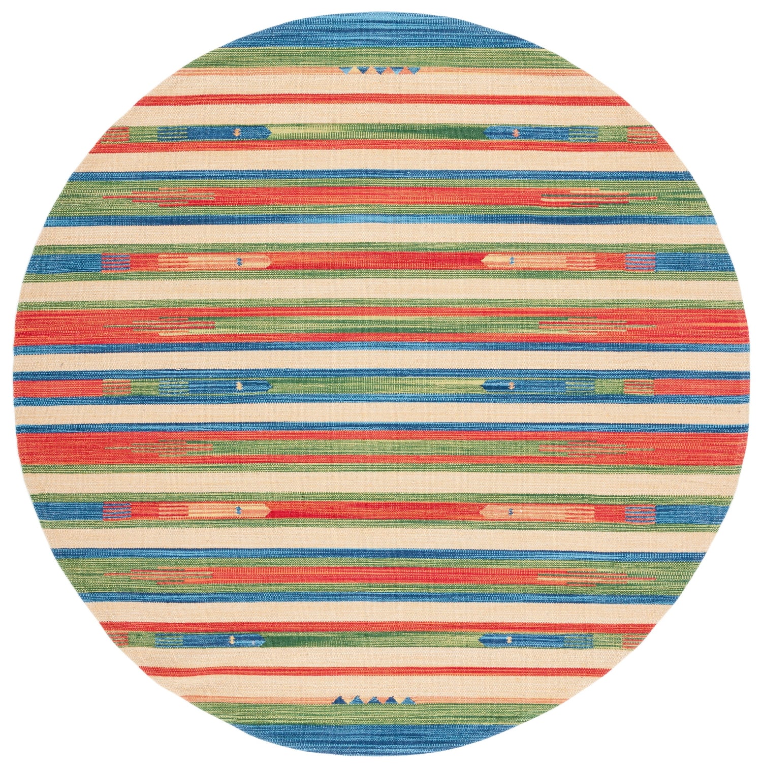 Safavieh Montauk Mtk553Y Green/Blue Rugs.