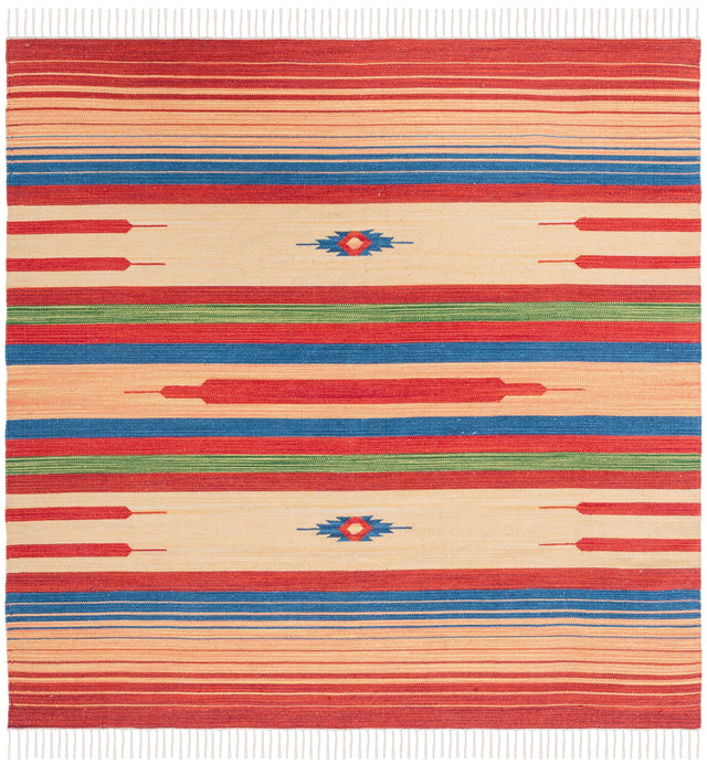 Safavieh Montauk Mtk554Q Red/Blue Rugs.