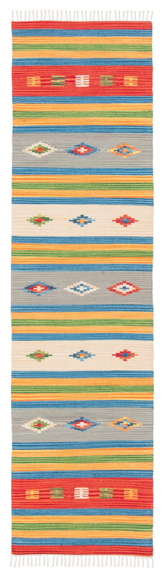 Safavieh Montauk Mtk555M Blue/Red Rugs.