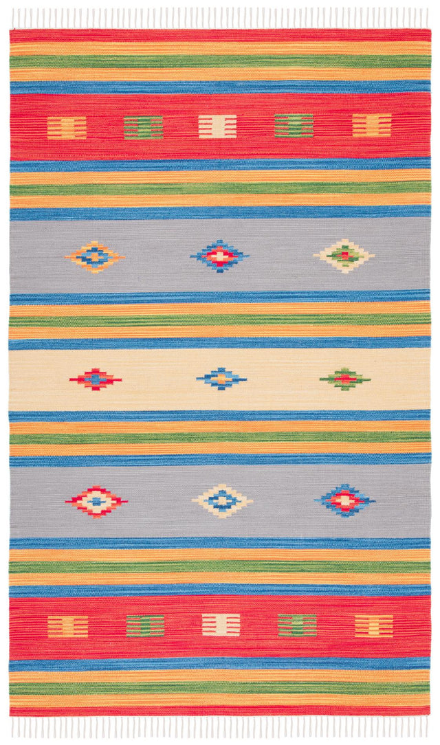 Safavieh Montauk Mtk555M Blue/Red Rugs.