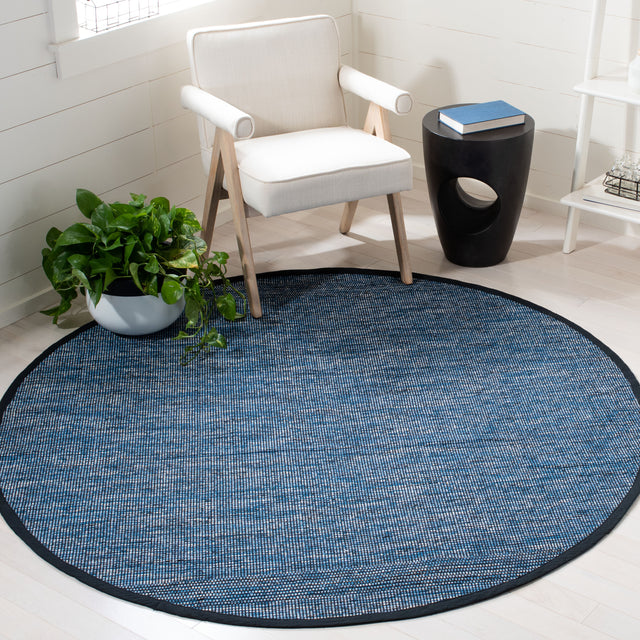 Safavieh Montauk Mtk620M Blue/Black Rugs.
