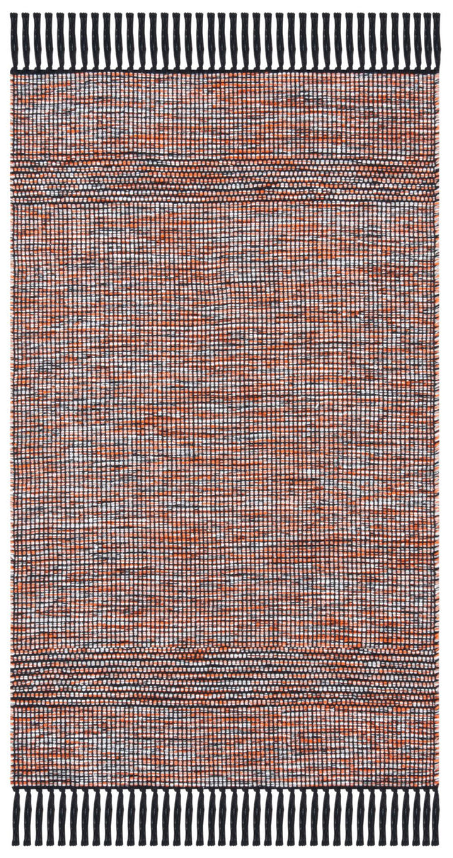 Safavieh Montauk Mtk620P Orange/Black Rugs.