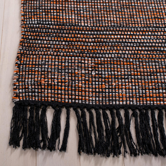 Safavieh Montauk Mtk620P Orange/Black Rugs.