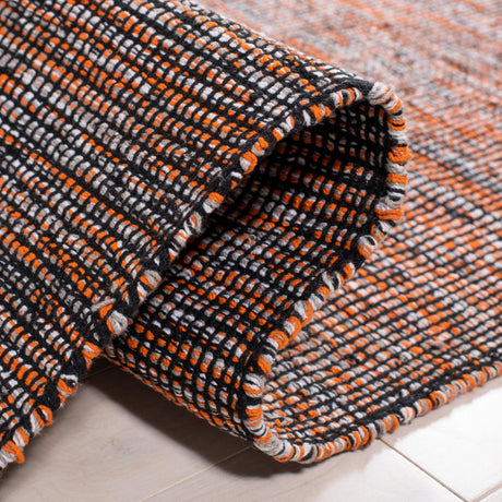 Safavieh Montauk Mtk620P Orange/Black Rugs.