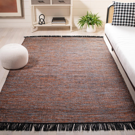 Safavieh Montauk Mtk620P Orange/Black Rugs.