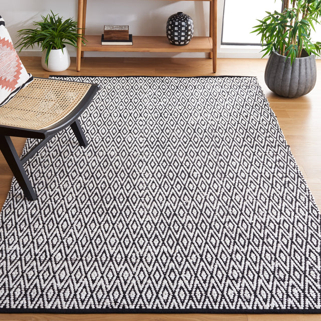 Safavieh Montauk Mtk621A Ivory/Black Rugs.