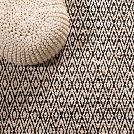 Safavieh Montauk Mtk621B Beige/Black Rugs.