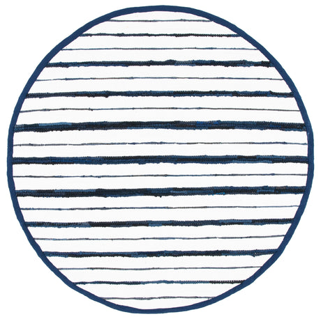 Safavieh Montauk Mtk623N Navy/Ivory Rugs.