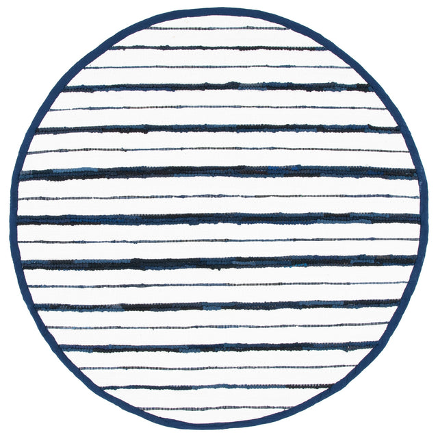 Safavieh Montauk Mtk623N Navy/Ivory Rugs.