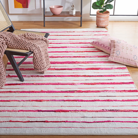 Safavieh Montauk Mtk623Q Red/Ivory Rugs.