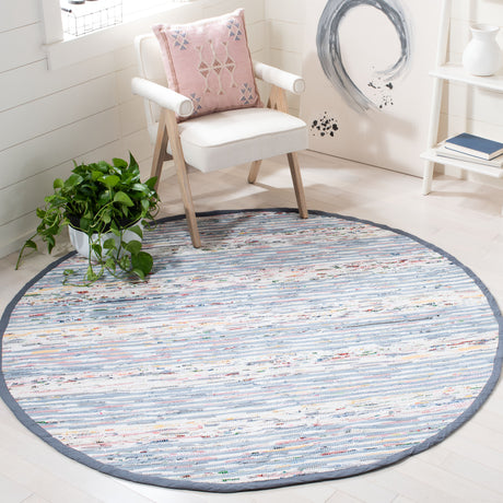 Safavieh Montauk Mtk625M Blue/Ivory Rugs.