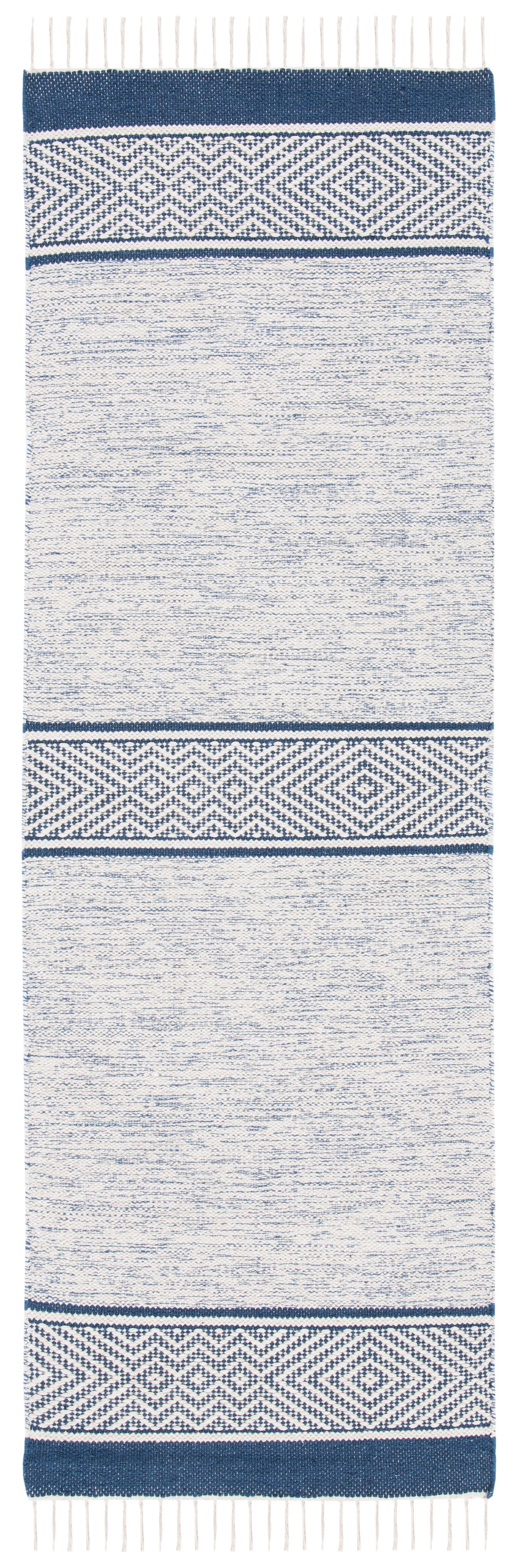 Safavieh Montauk Mtk651N Ivory/Navy Rugs.