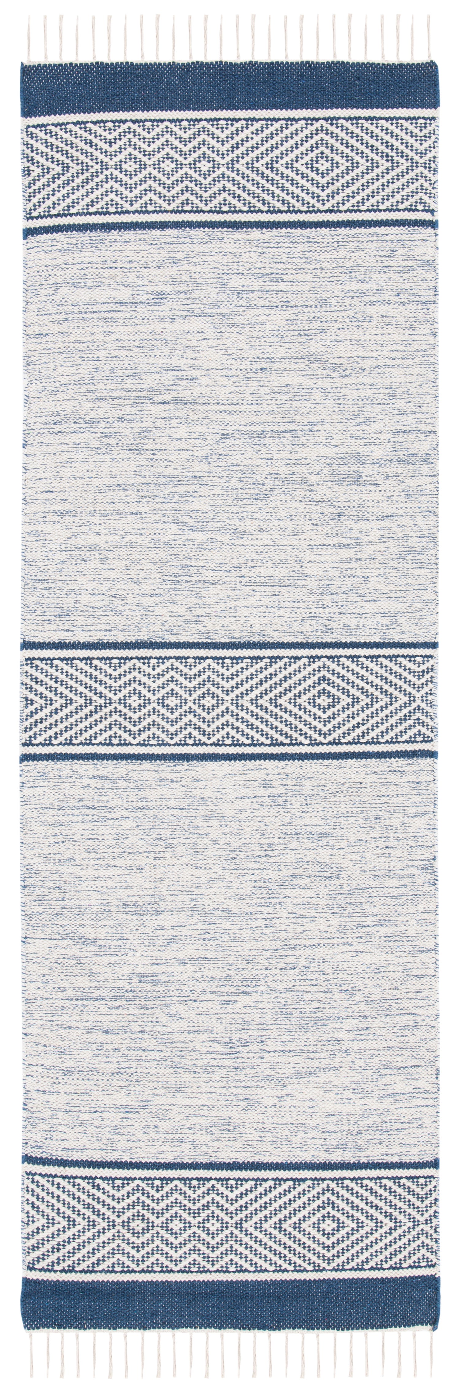 Safavieh Montauk Mtk651N Ivory/Navy Rugs.
