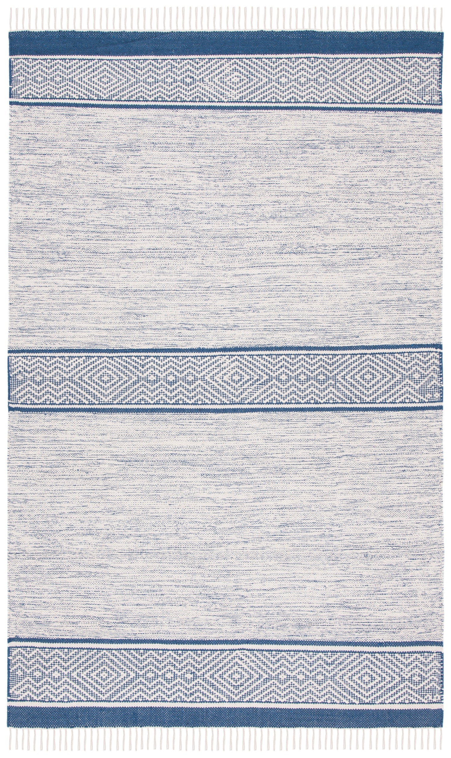 Safavieh Montauk Mtk651N Ivory/Navy Rugs.