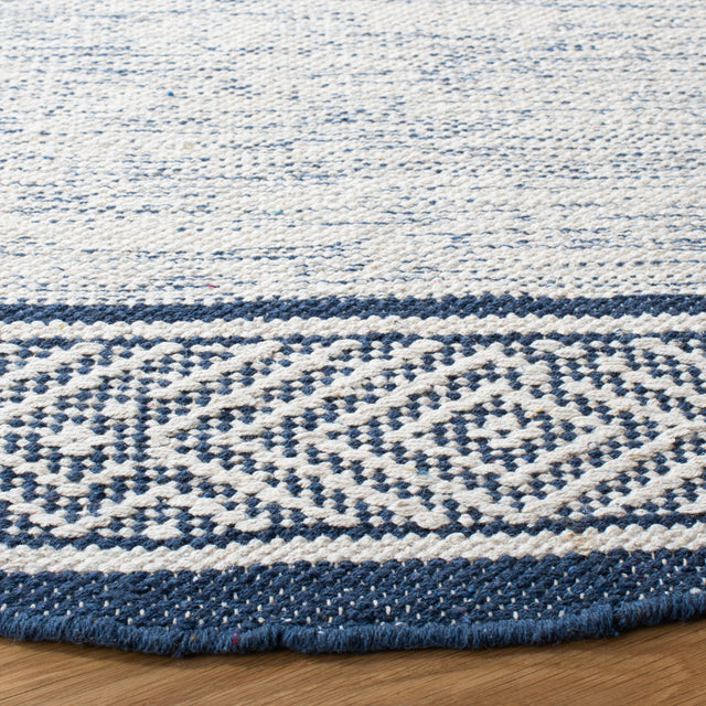 Safavieh Montauk Mtk651N Ivory/Navy Rugs.