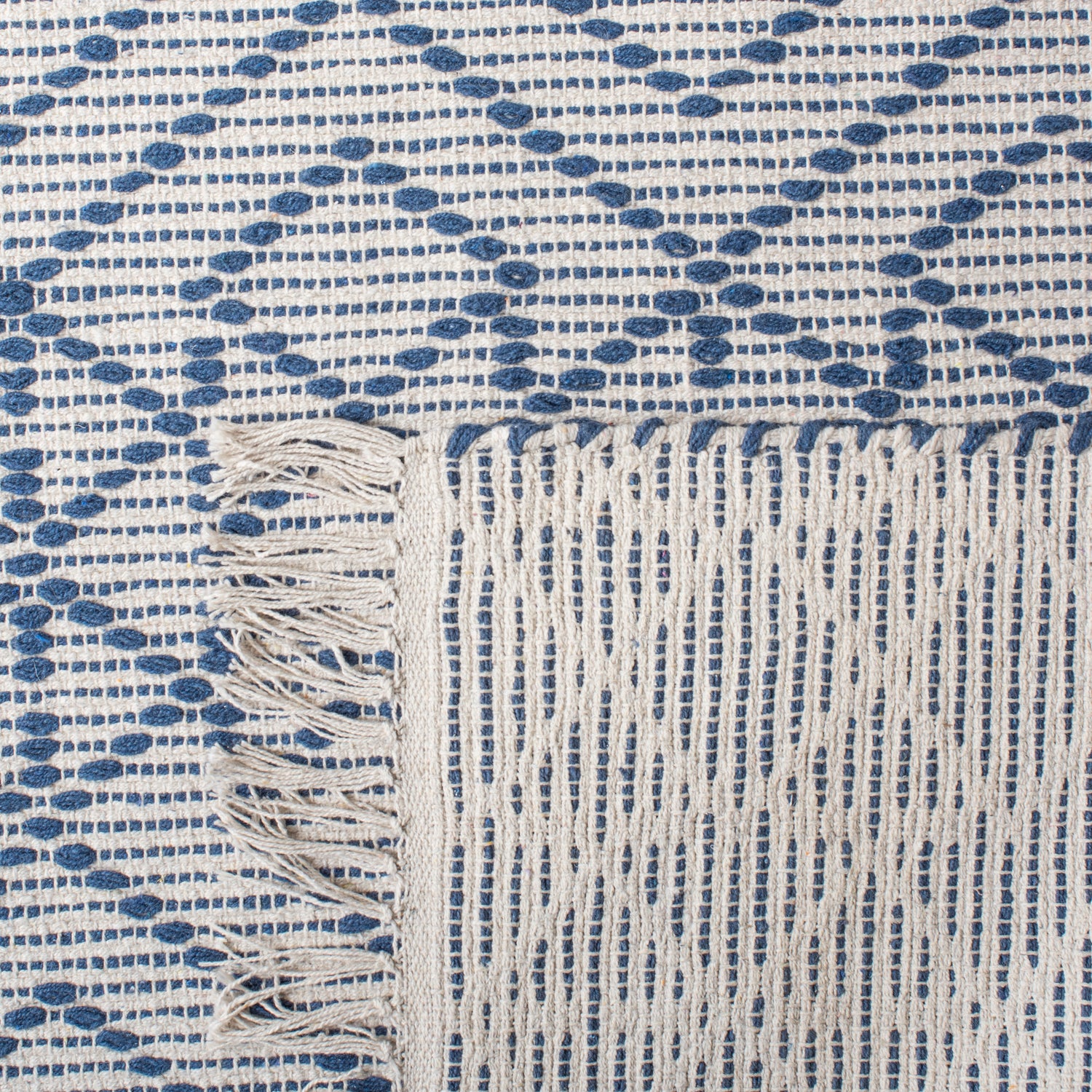 Safavieh Montauk Mtk652N Navy/Beige Rugs.