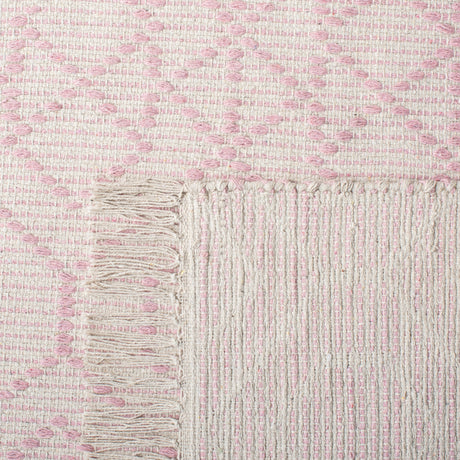 Safavieh Montauk Mtk652U Pink/Ivory Rugs.