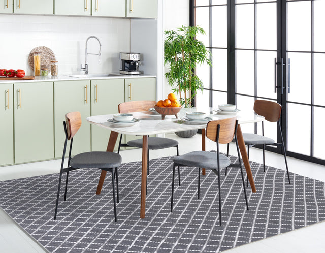 Safavieh Montauk Mtk706H Black/Ivory Rug.