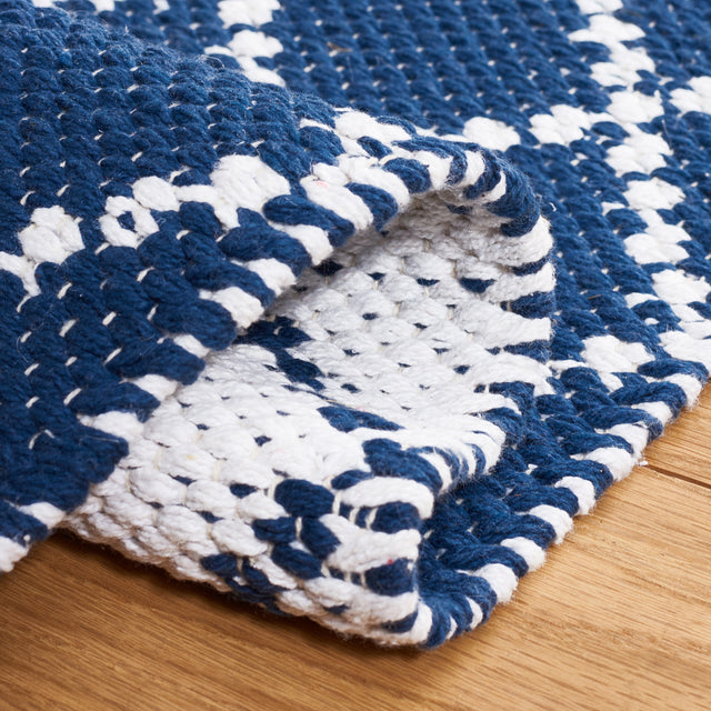 Safavieh Montauk Mtk706N Navy/Ivory Rug.