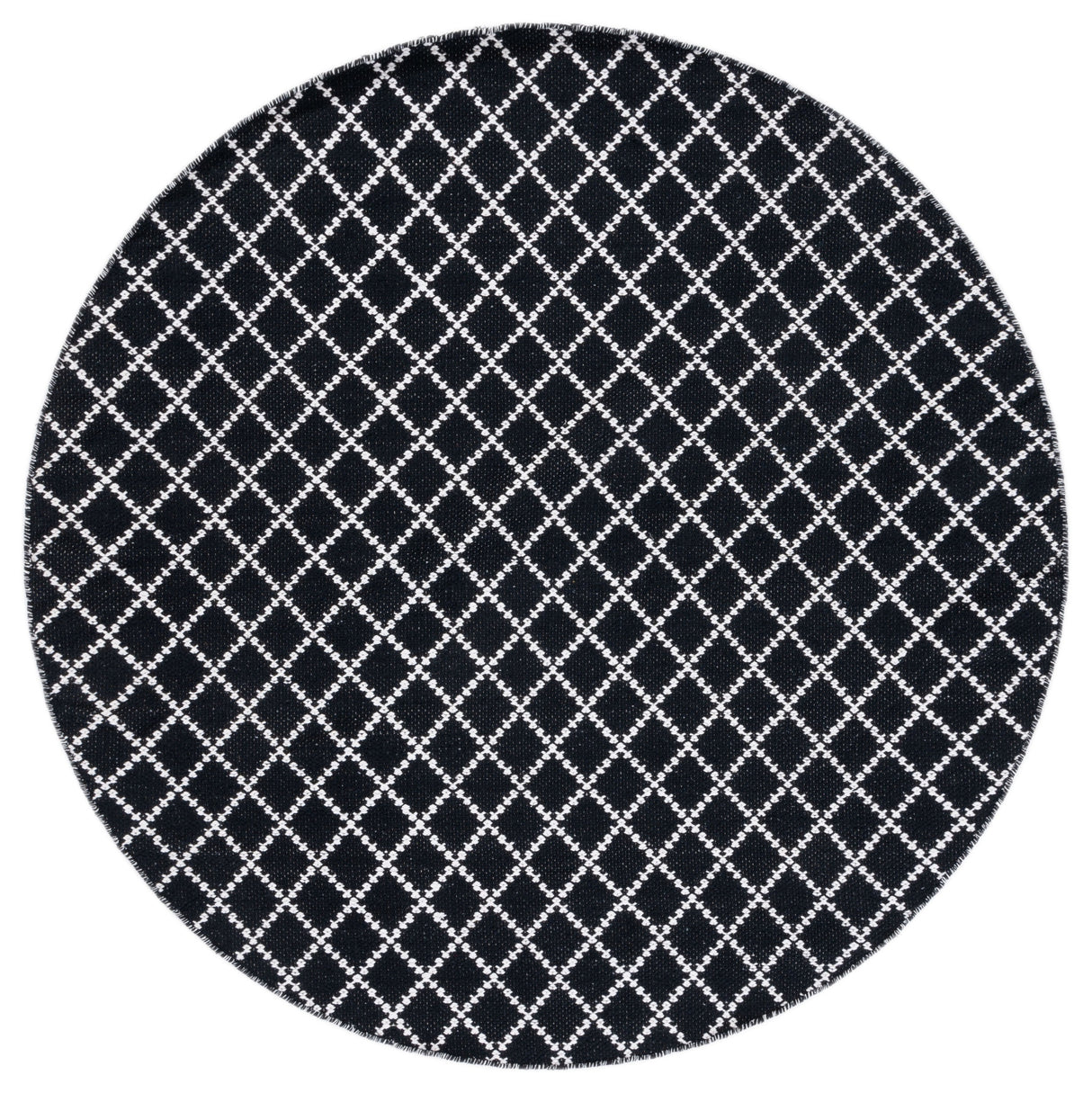 Safavieh Montauk Mtk706Z Black/Ivory Rug.