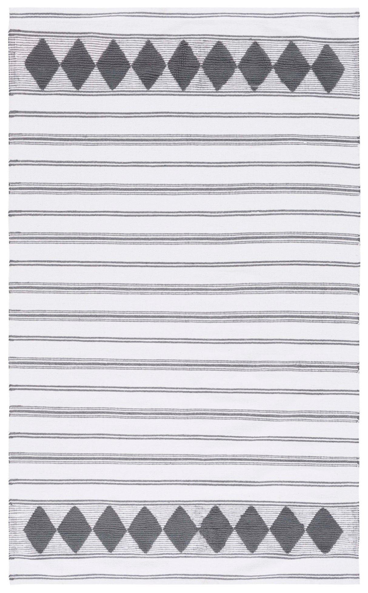 Safavieh Montauk Mtk708H Dark Grey/Ivory Rug.