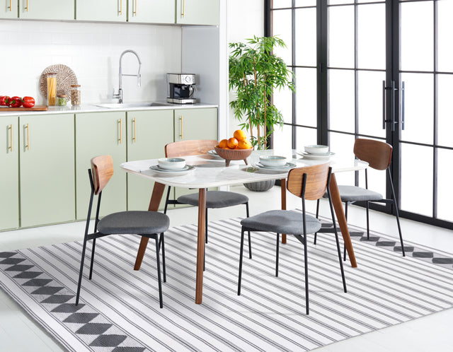 Safavieh Montauk Mtk708H Dark Grey/Ivory Rug.